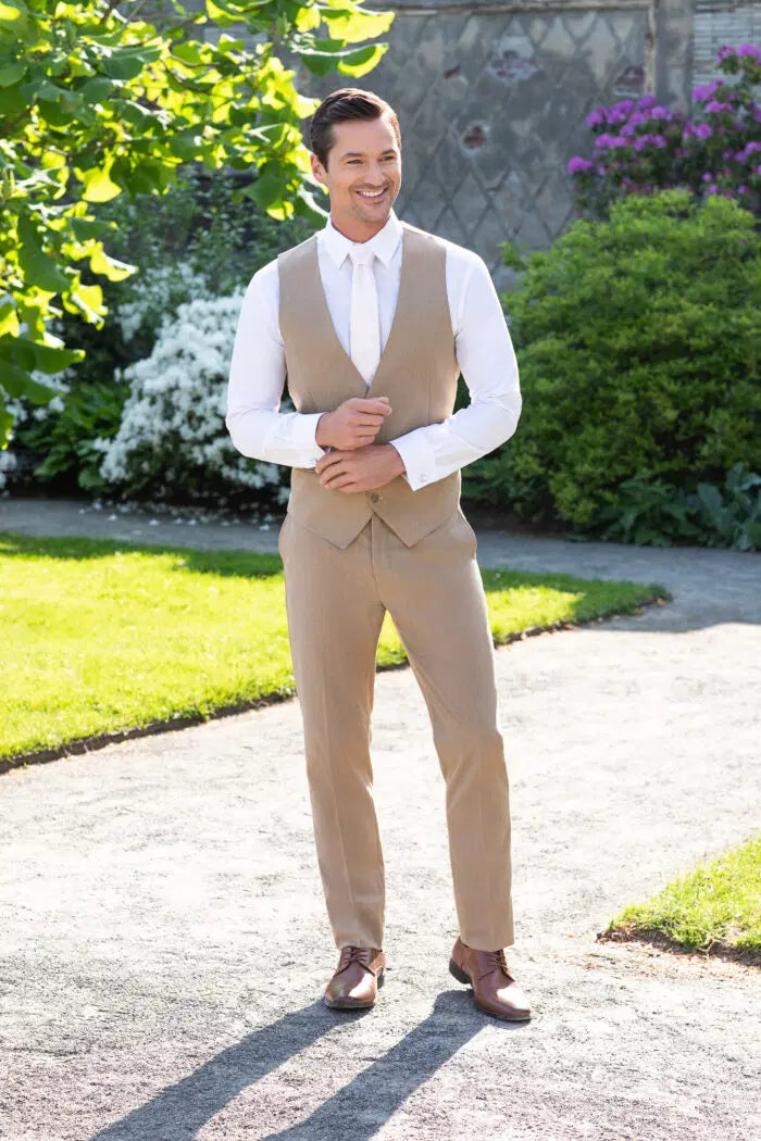 'Russet' Trim Fit Pants