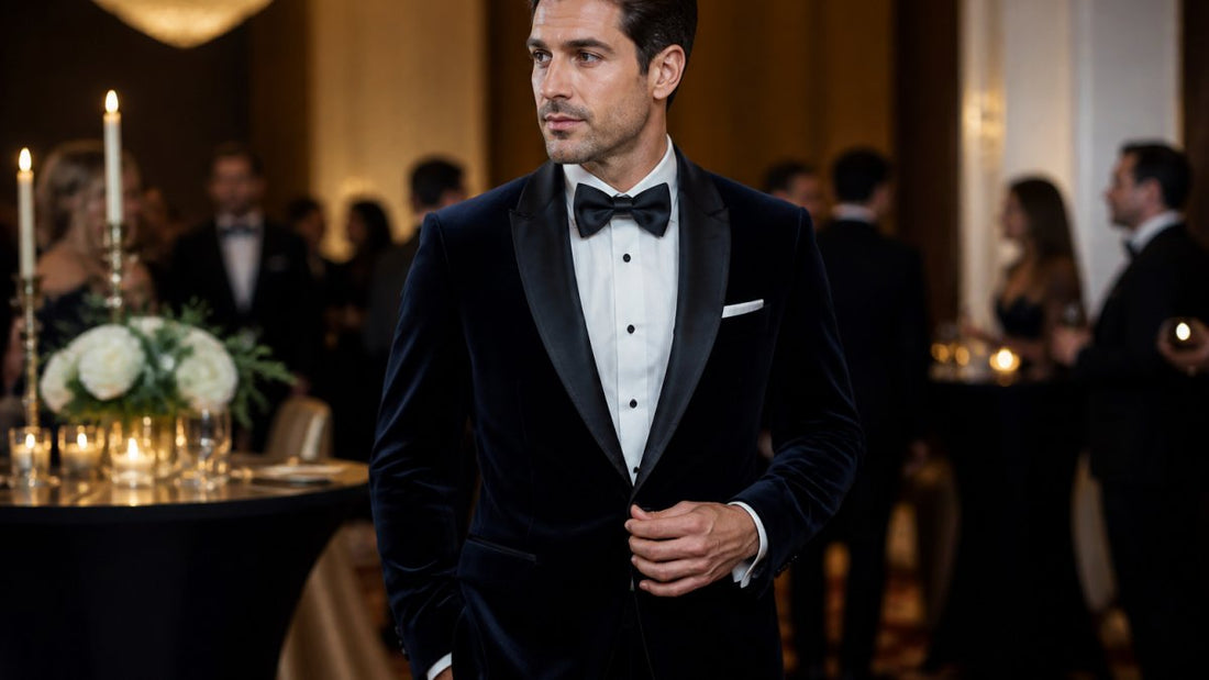 High Quality Velvet Suit for Gala