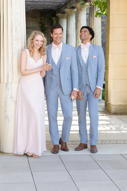 'Sky Blue' Notch Lapel Jacket