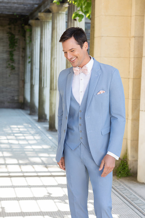 'Sky Blue' Notch Lapel Jacket