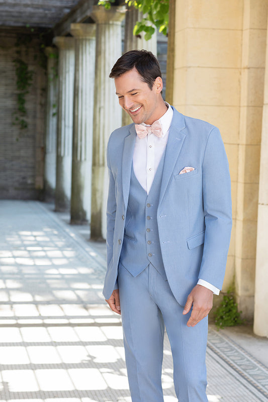 'Sky Blue' Notch Lapel Jacket