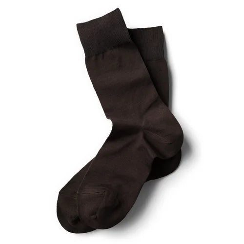 'Dark Brown' Dress Socks