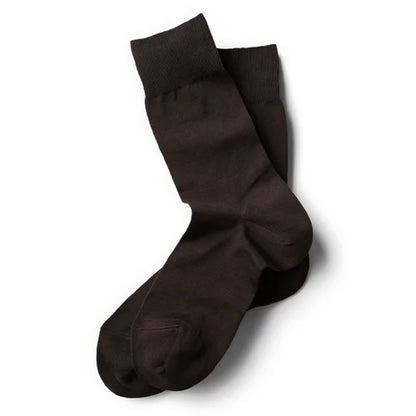 'Dark Brown' Dress Socks